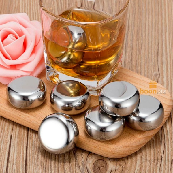 Металлический заменитель льда "Whiskey stones"